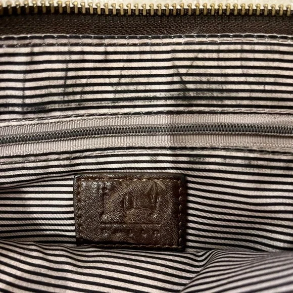 joy Susan Brown Wristlet/crossbody purse with detachable Multicolor Strap - Picture 2 of 4